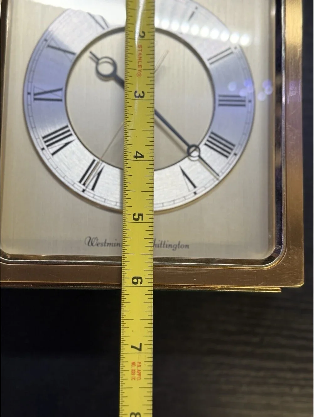Vintage Seiko QQF150G Westminster Whittington Chime Quartz Mantel Clock Japan